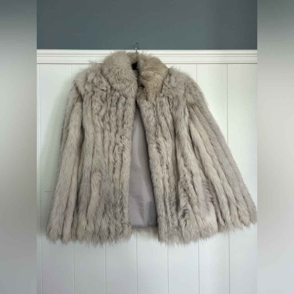 Saga Fox Real Fur Jacket
